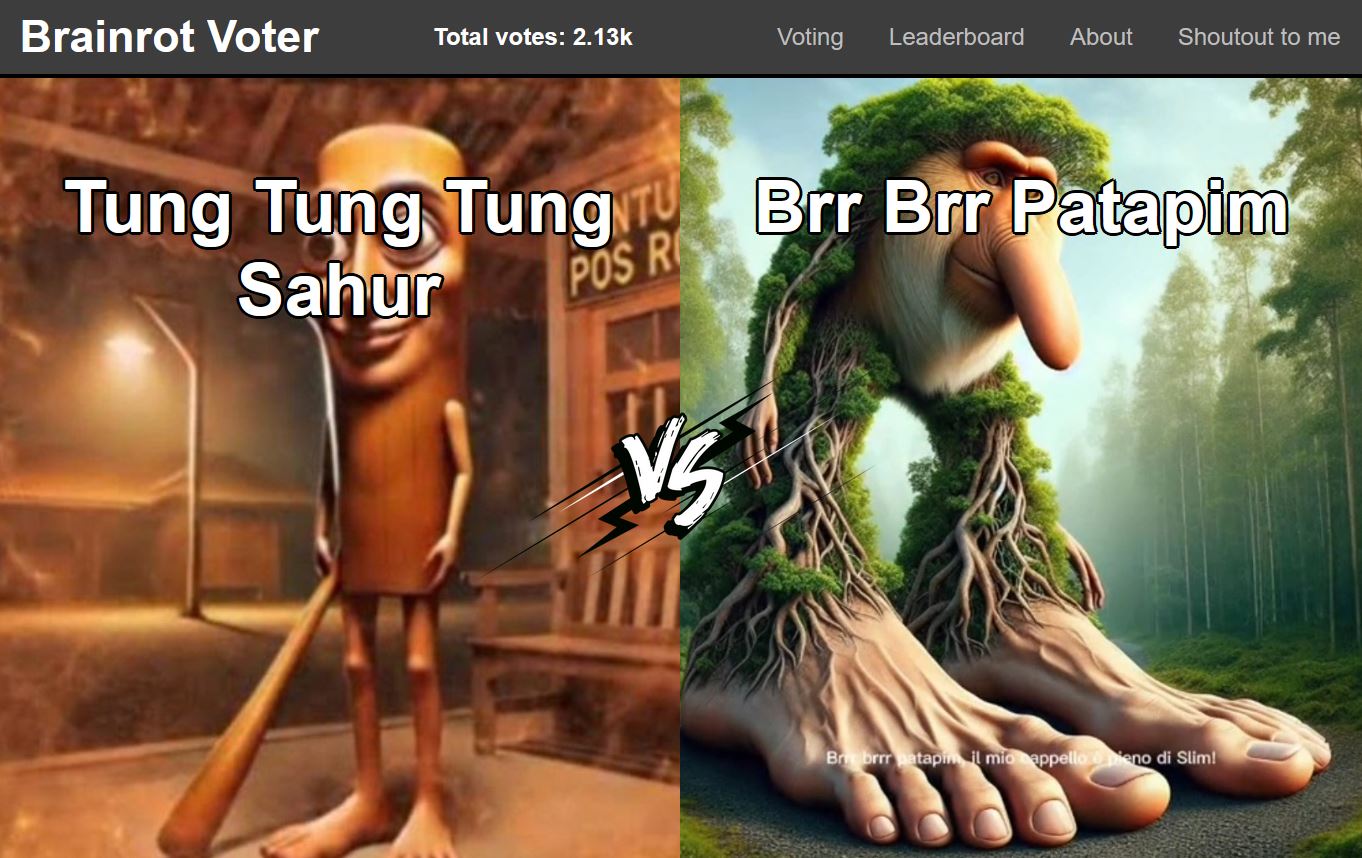 Brainrot Voter