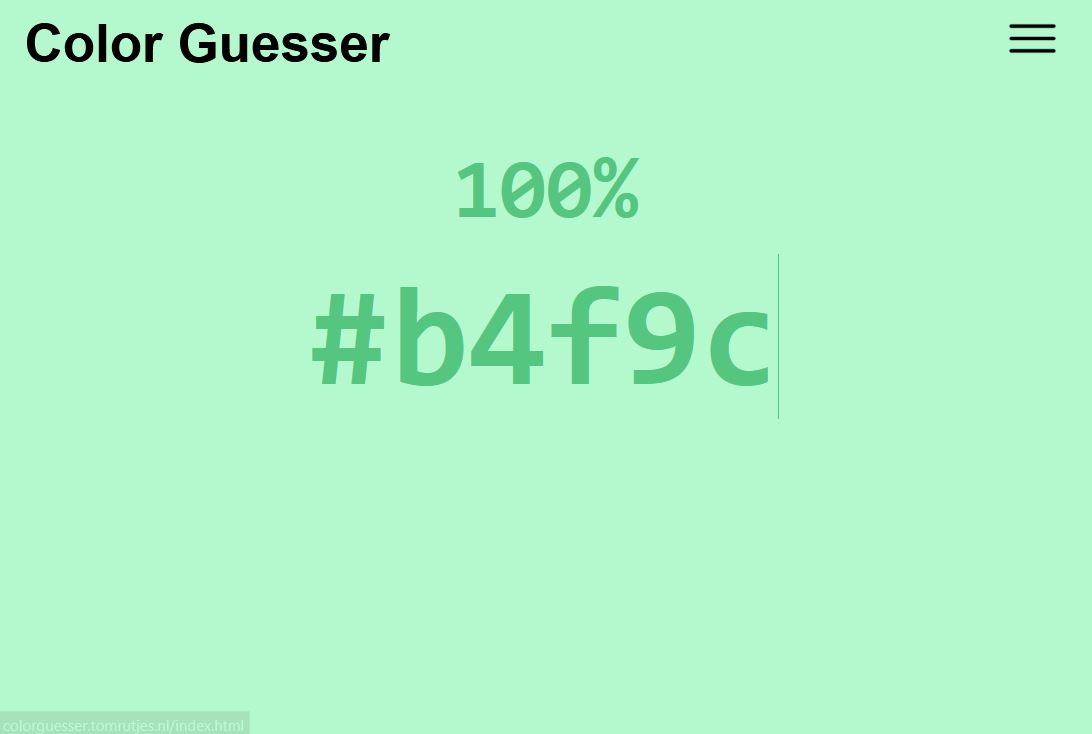 Color Guesser