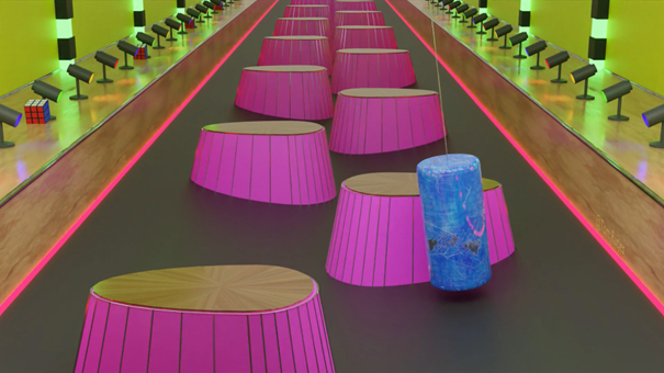 Dodging Pendulum Animation